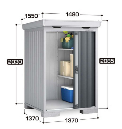 イナバ物置　フォルタ　FS-1414S(一般・多雪型)　スタンダード