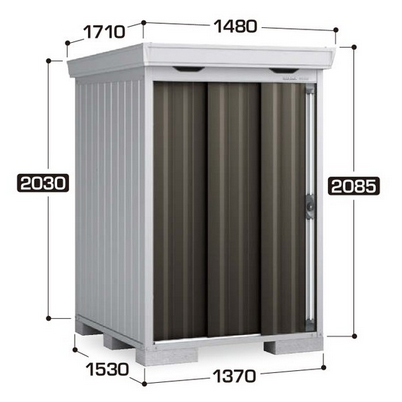 イナバ物置　フォルタ　FS-1415S(一般・多雪型)　スタンダード