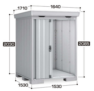 イナバ物置　フォルタ　FS-1515S(一般・多雪型)　スタンダード