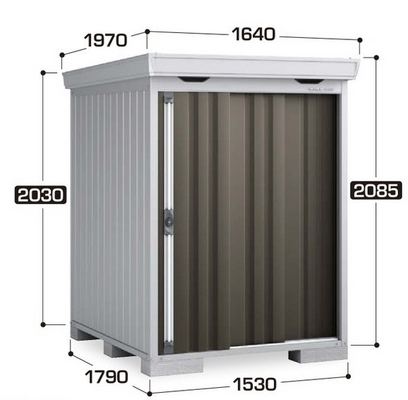 イナバ物置　フォルタ　FS-1518S(豪雪型)　スタンダード
