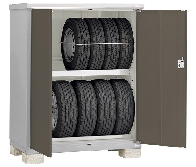 イナバ物置　収納　倉庫 tj20引き取り限定 イナバ物置 タイヤストッカー BJX-137DT | セイリーハウス マツモト