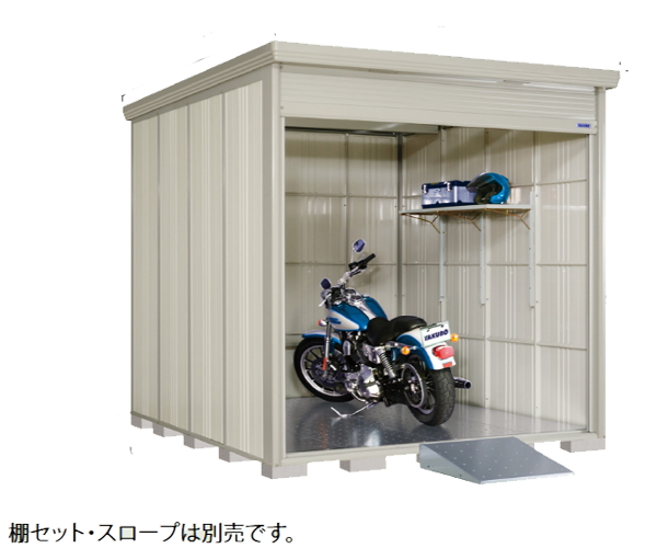 バイクガレージ | セイリーハウス マツモト物置ONLINE STORE